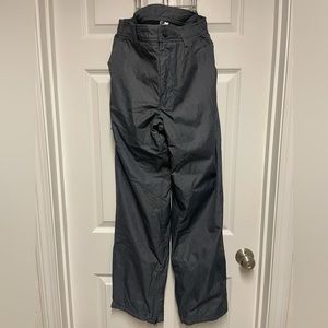 Men’s snow pants. Dark gray, size Small